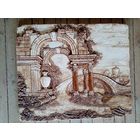 Евсеев А. дек.панно "Арки", гипсовый камень, воск патина, 80х67см, тяжелое