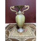 Вазочка, латунь, оникс, Европа, много лотов с рубля