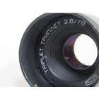 Объектив "Триплет 2,8/78". "Triplet". СССР.