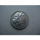 Польша 5 злотых 1934 Пилсудский