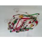 Бусы на ёлку стеклярус старинные