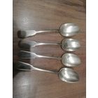 Серебро ложки и вилки 84 пробы общий вес 570.48 гр.