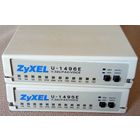 Раритет! Ретро! Комплект (пара) модем Zyxel U1496E ЦАП BB PCM56P-J процессор TMP68HC000P-16 и др