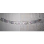 Ремень широкий атласный с вышивкой. Новый.