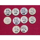 Фишки кепсы caps Pog. Цена за все фишки.