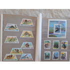 Альбом с марками - Динозавры - марки разных стран мира