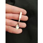 Брошь, чайная ложка с перламутром