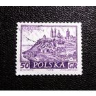 Марка Польша 1960 год Города