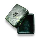 Коробочка для зубного порошка РККА. Прямоугольной формы. Целлулоид.