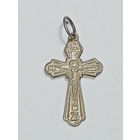 Крестик серебро  925 проба .Распродажа с рубля !