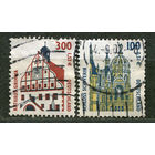 Архитектура. 2001. Германия. Серия 2 марки