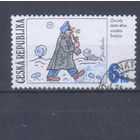 [264] Чехия 1997. Культура.Литература.Иллюстрация. Гашеная марка.