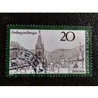 Марка Германия 1970 год Города