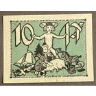 Нотгельд 10 пфеннигов 1921 год. Зонненберг,. Веймарская республика