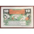Нотгельд Бад-Гарцбург 10 пфеннигов 1921 год. Веймарская республика