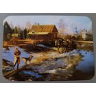 Домики. Картины  художника Владимира Жданова. Календарик, 2026