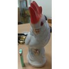 Фарфоровый ночник Попугай какаду 1957-1960 гг. Городницкий ФЗ, УССР