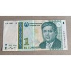 Таджикистан 1 сомони 1999