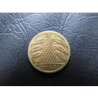 Германия. 5 пфеннигов. 1925D. С 20 копеек. Распродажа коллекции. Смотрите другие лоты.