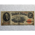 США 2 доллара 1917г.