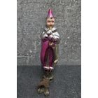 Елочная игрушка Клоун с дудочкой СССР 2шт