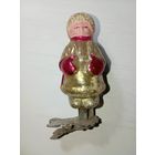Игрушка на ёлку , Филипок  , винтаж , стекло , СССР .