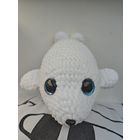 "Белек" Игрушка плюшевая мягка амигуруми тюлень ручная работа handmade