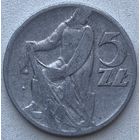 Польша 5 злотых 1959 г.