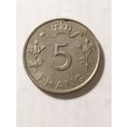 Люксембург 5 франков 1949