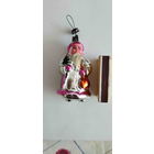 Елочная игрушка СССР . Дед Мороз с ёлкой и подарками.