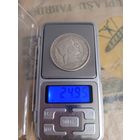 Монета 5 лат 1929 года.