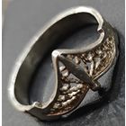 Колечко СССР. Серебро 925. Элементы филиграни. 2.4гр