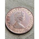 Распродажа - 2 пенса 1990г.,Елизавета 2,ДЖЕРСИ