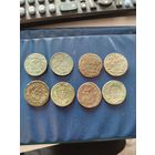 8 денег,с рубля