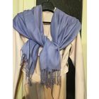 Шаль палантин парэо сиренево -Голубой 170 х75 Вискоза Очень красивый цвет