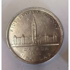 Доллар 1939 Канада - королевский визит. крупное серебро