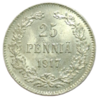 25 пенни 1917 unc