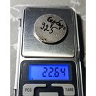 Шайба серебро 925