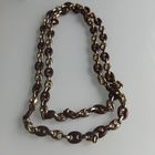 Цепь винтажная. Крупные звенья.84 см.