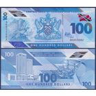 Тринидад и Тобаго, 100 долларов 2019 г., P-W65 (полимер), UNC