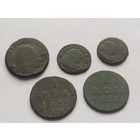 1 грош 1812 г. - 2 штуки и к ним толстяки , с 1 рубля без мц