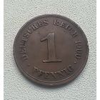 Германия 1 пфенниг, 1900 А  2-12-50