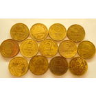 РЕДКАЯ МОНЕТА!!! 5 копеек 1935г.(ст. тип)+ дюжина пятаков, без повторов(всё одним лотом)