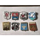 Герб Беларусь сборный лот Радунь Вилейка Радошковичи Новогрудок Игумен Могилёв Слуцк Горки