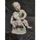 Статуэтка розенталь путти с барашком rosenthal германия