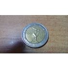 2 евро 2004 года  Греция Летние Олимпийские игры 2004 в Афинах 1