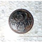 5 грошей 1923 года Польша. Вторая Республика. Шикарная патина!