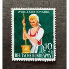 Марка Германия 1958 год