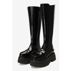 Alexander Wang кожаные сапоги на платформе Carter Knee High Platform Boot размер US6/EU36