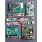 Лот разных плат с рубля